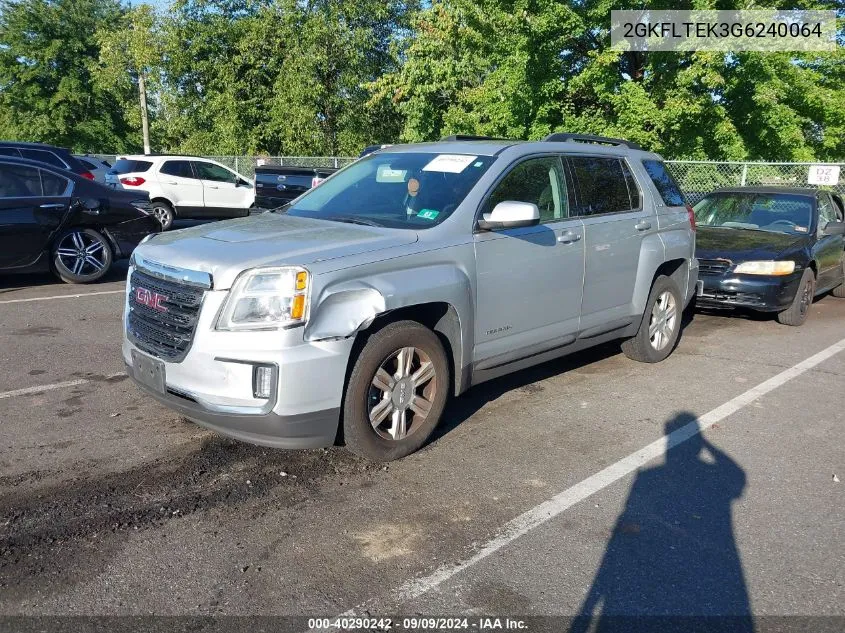 2016 GMC Terrain Sle-2 VIN: 2GKFLTEK3G6240064 Lot: 40290242