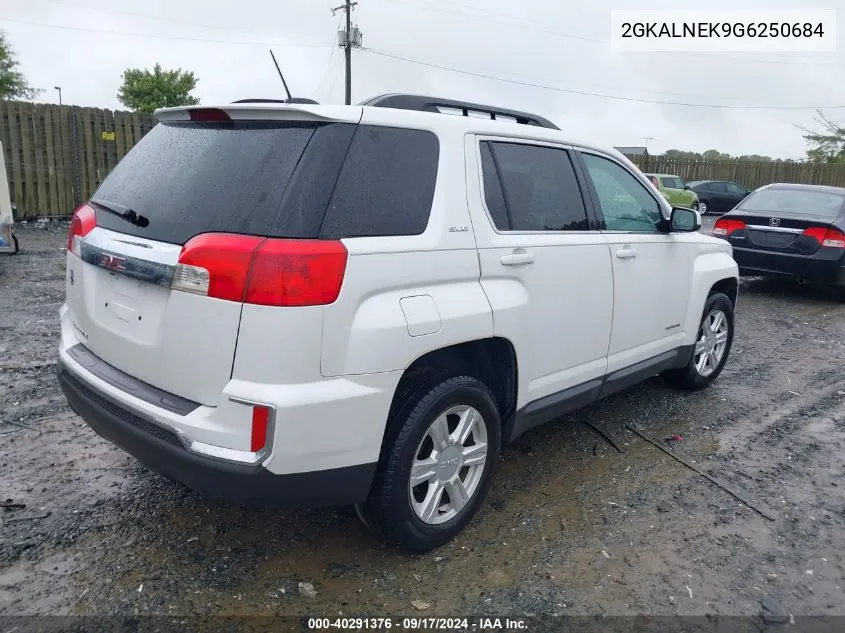 2016 GMC Terrain Sle-2 VIN: 2GKALNEK9G6250684 Lot: 40291376