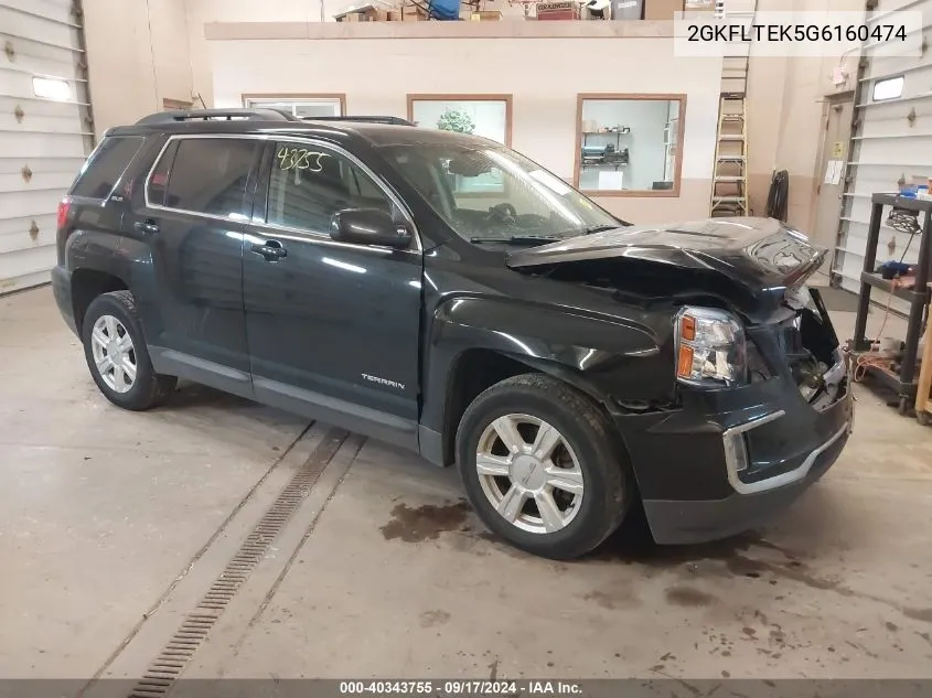 2016 GMC Terrain Sle VIN: 2GKFLTEK5G6160474 Lot: 40343755