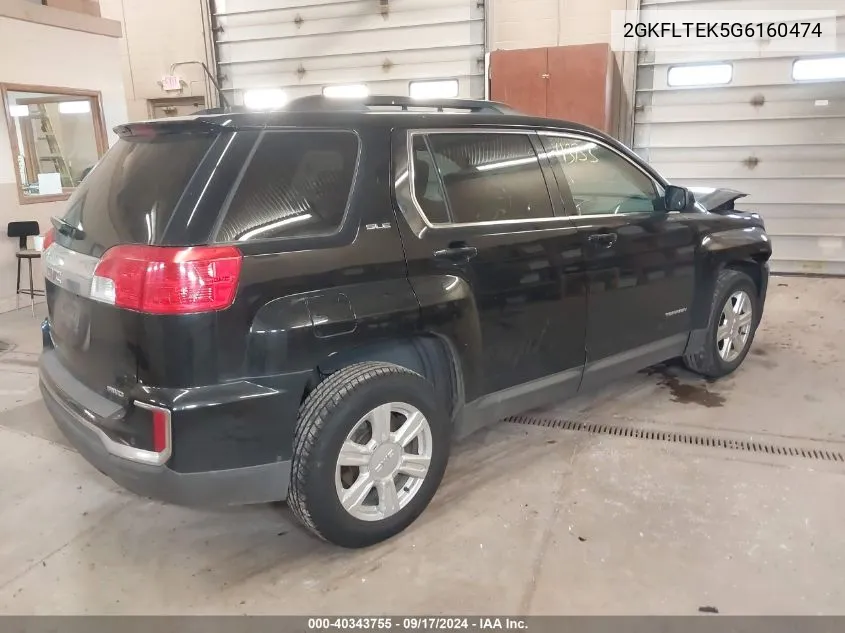 2GKFLTEK5G6160474 2016 GMC Terrain Sle