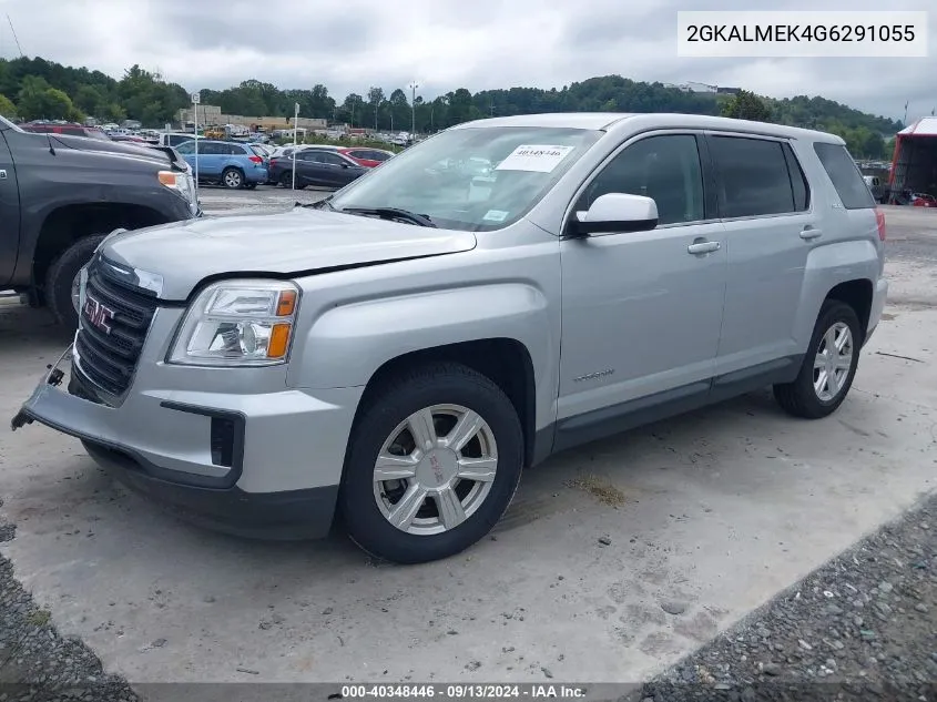 2016 GMC Terrain Sle-1 VIN: 2GKALMEK4G6291055 Lot: 40348446