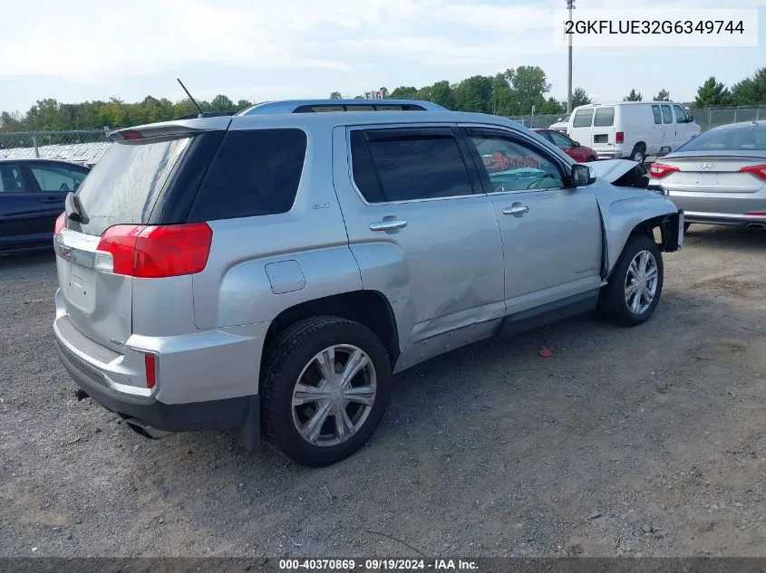 2016 GMC Terrain Slt VIN: 2GKFLUE32G6349744 Lot: 40370869