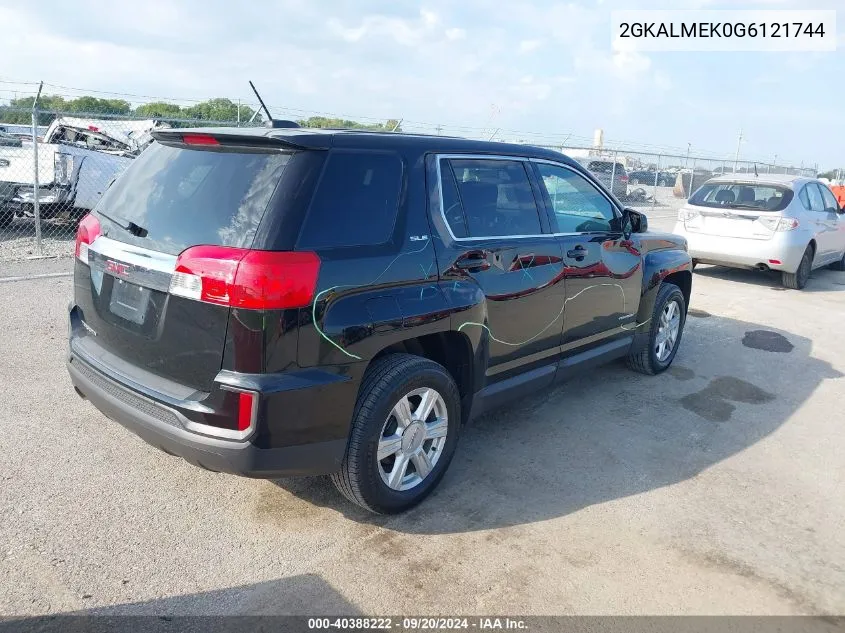 2GKALMEK0G6121744 2016 GMC Terrain Sle-1