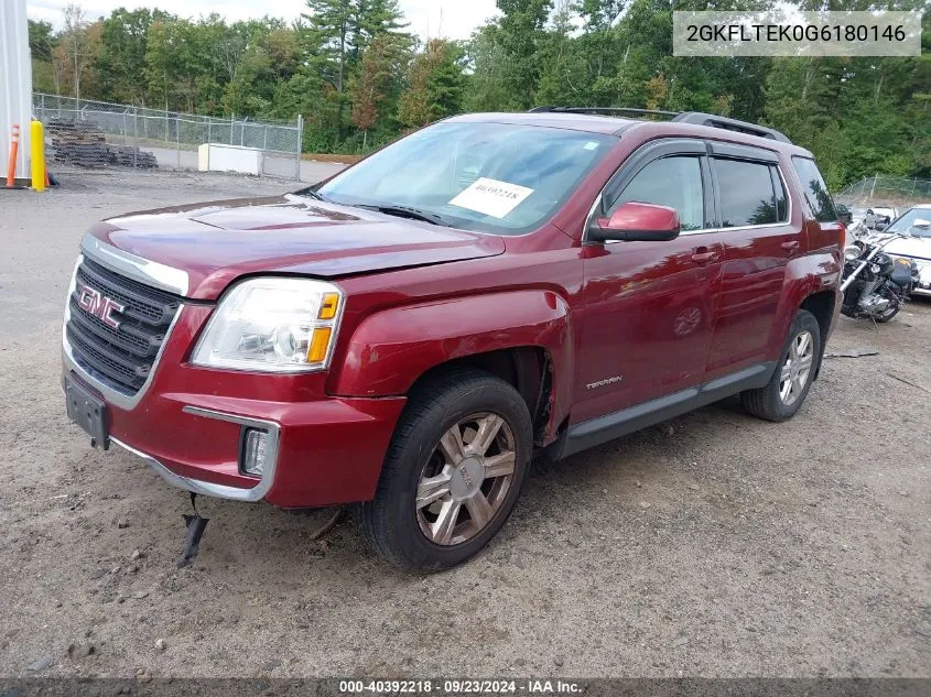 2016 GMC Terrain Sle-2 VIN: 2GKFLTEK0G6180146 Lot: 40392218