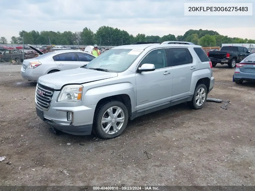 2016 GMC Terrain Slt VIN: 2GKFLPE30G6275483 Lot: 40400910