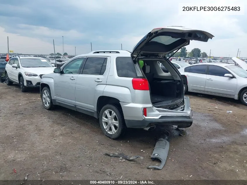 2GKFLPE30G6275483 2016 GMC Terrain Slt