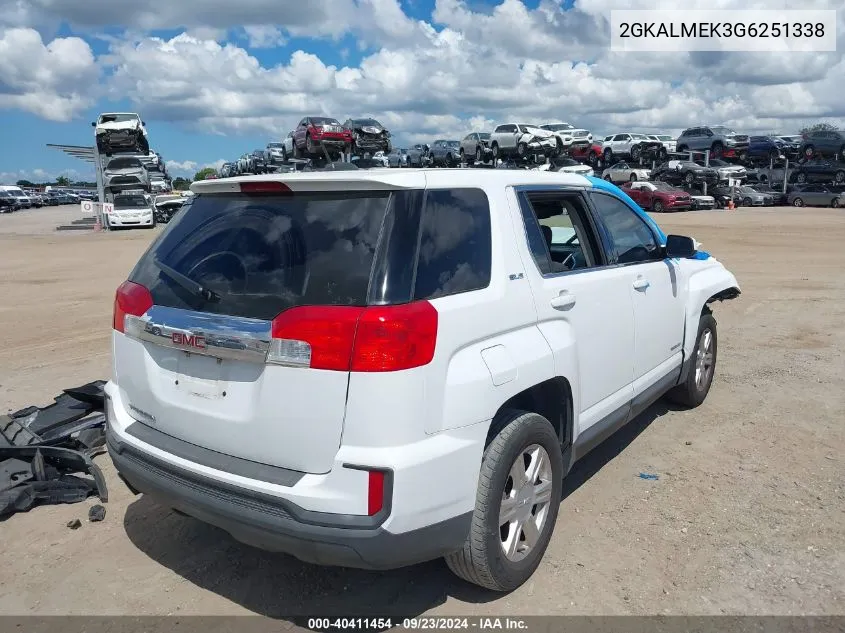 2GKALMEK3G6251338 2016 GMC Terrain Sle-1