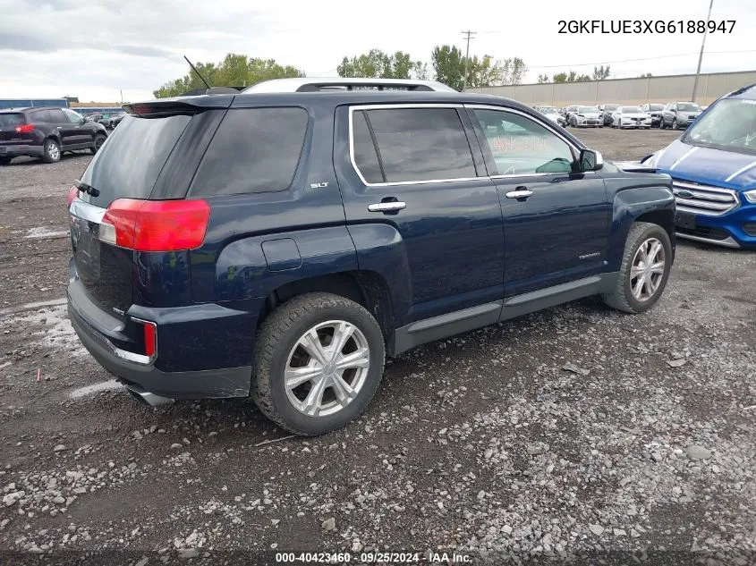 2GKFLUE3XG6188947 2016 GMC Terrain Slt