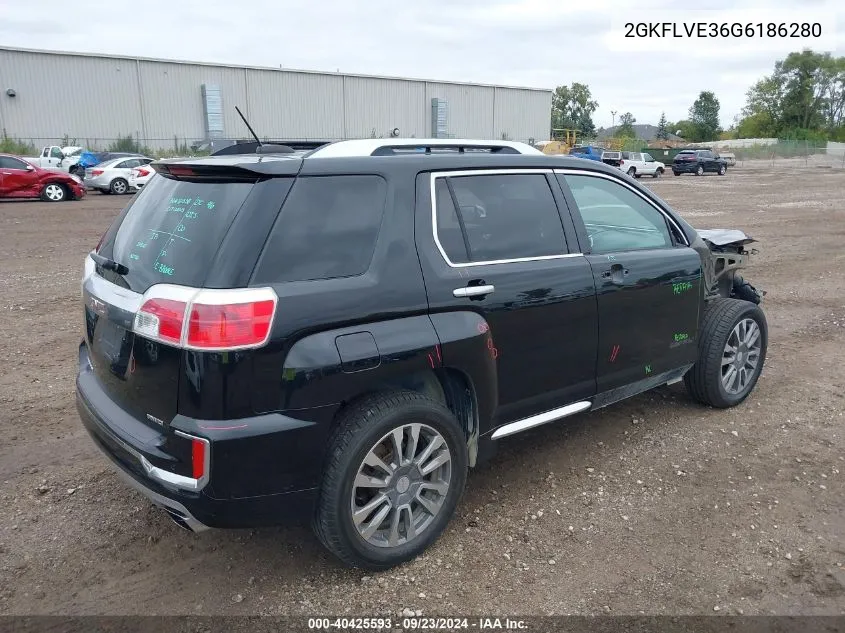 2GKFLVE36G6186280 2016 GMC Terrain Denali