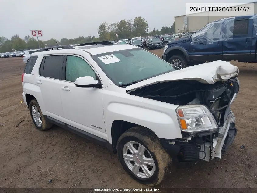 2016 GMC Terrain Sle-2 VIN: 2GKFLTE32G6354467 Lot: 40428226