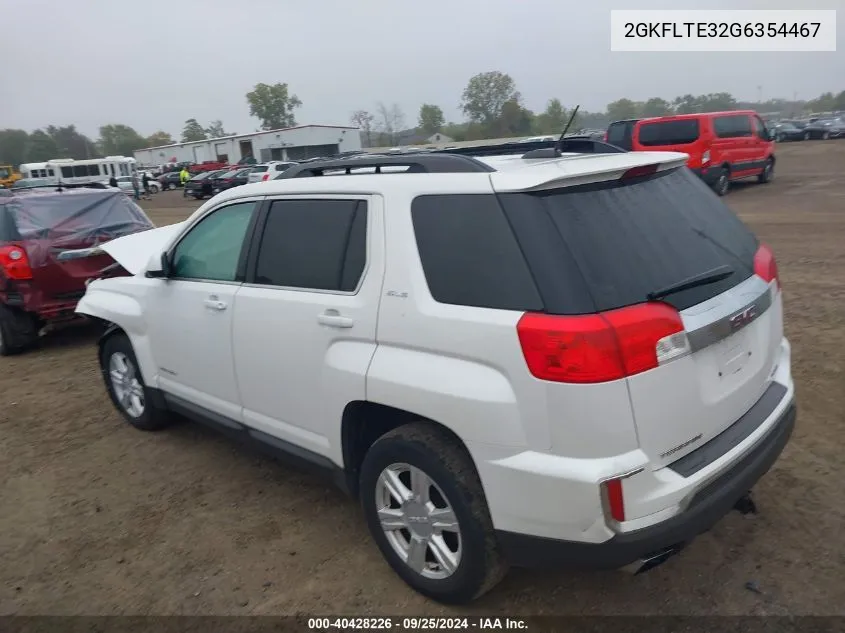 2GKFLTE32G6354467 2016 GMC Terrain Sle-2