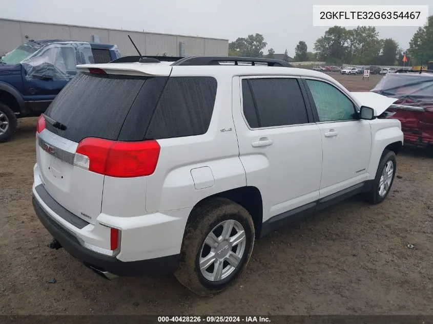 2GKFLTE32G6354467 2016 GMC Terrain Sle-2