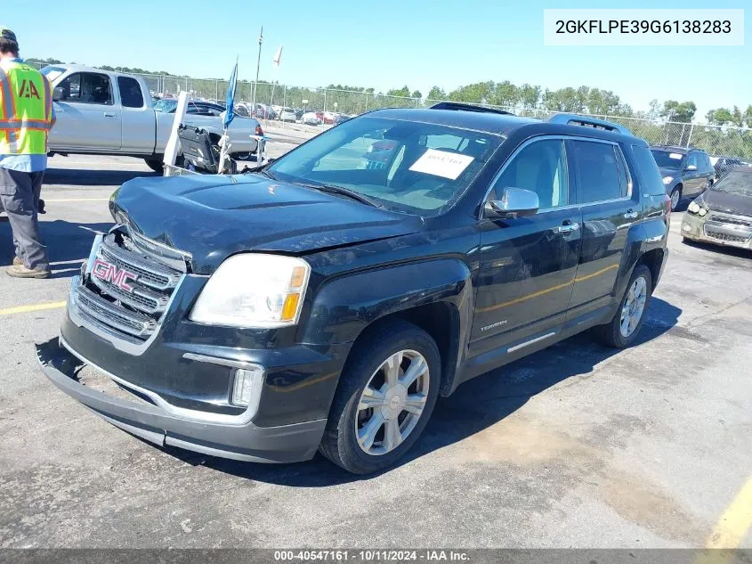 2016 GMC Terrain Slt VIN: 2GKFLPE39G6138283 Lot: 40547161