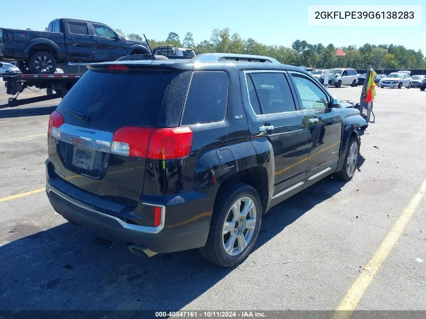 2016 GMC Terrain Slt VIN: 2GKFLPE39G6138283 Lot: 40547161