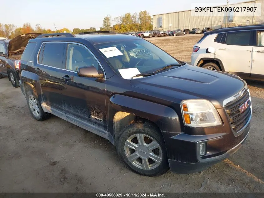 2016 GMC Terrain Sle-2 VIN: 2GKFLTEK0G6217907 Lot: 40558929