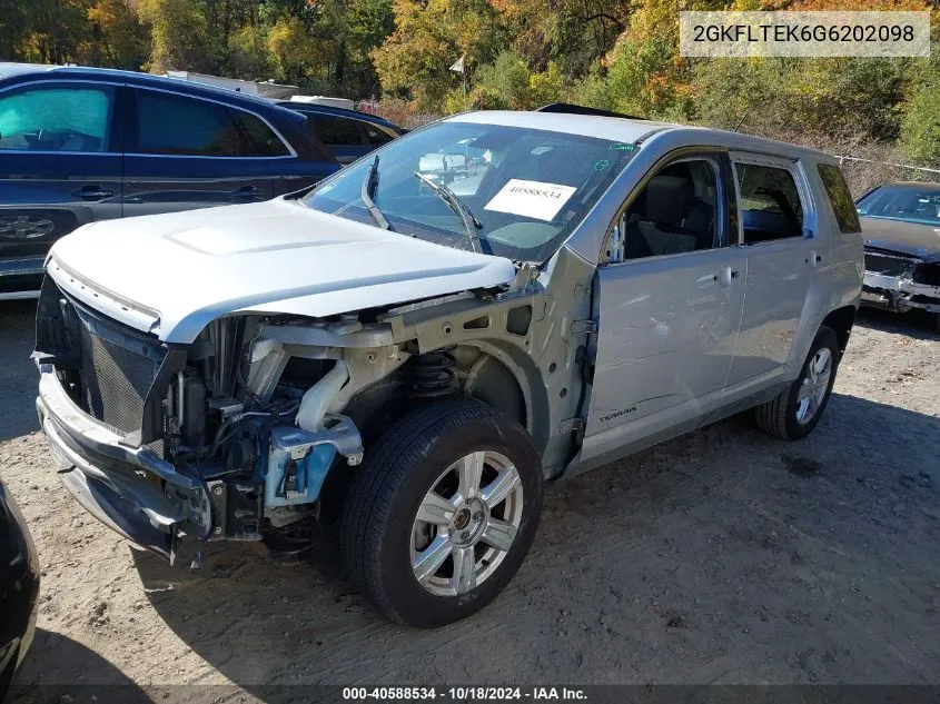 2016 GMC Terrain Sle-2 VIN: 2GKFLTEK6G6202098 Lot: 40588534