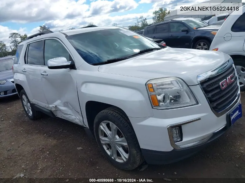 2016 GMC Terrain Sle-2 VIN: 2GKALNEK1G6224418 Lot: 40590688