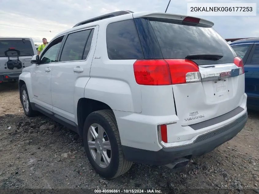 2016 GMC Terrain Sle-2 VIN: 2GKALNEK0G6177253 Lot: 40596861