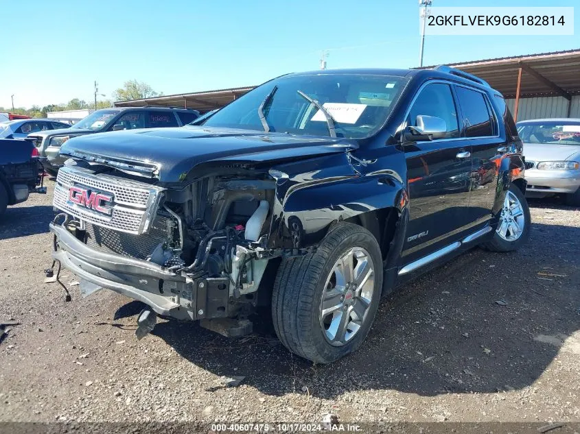 2GKFLVEK9G6182814 2016 GMC Terrain Denali