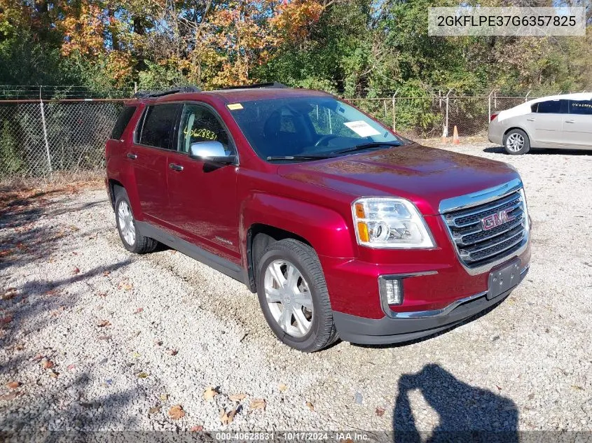 2016 GMC Terrain Slt VIN: 2GKFLPE37G6357825 Lot: 40628831