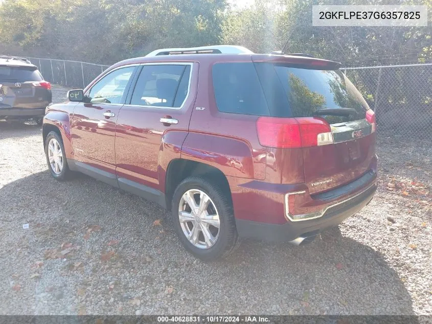 2016 GMC Terrain Slt VIN: 2GKFLPE37G6357825 Lot: 40628831