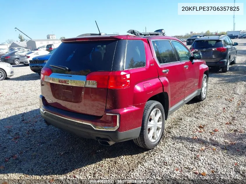 2016 GMC Terrain Slt VIN: 2GKFLPE37G6357825 Lot: 40628831