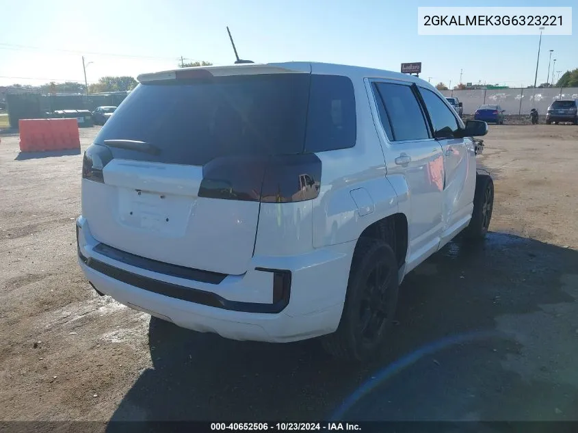 2GKALMEK3G6323221 2016 GMC Terrain Sle-1