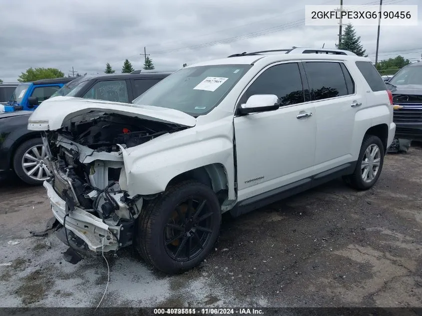 2016 GMC Terrain Slt VIN: 2GKFLPE3XG6190456 Lot: 40795511