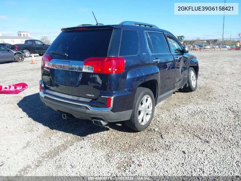 2016 GMC Terrain Slt VIN: 2GKFLUE39G6158421 Lot: 40800175