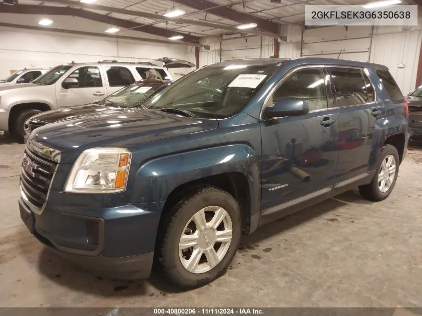 2GKFLSEK3G6350638 2016 GMC Terrain Sle-1