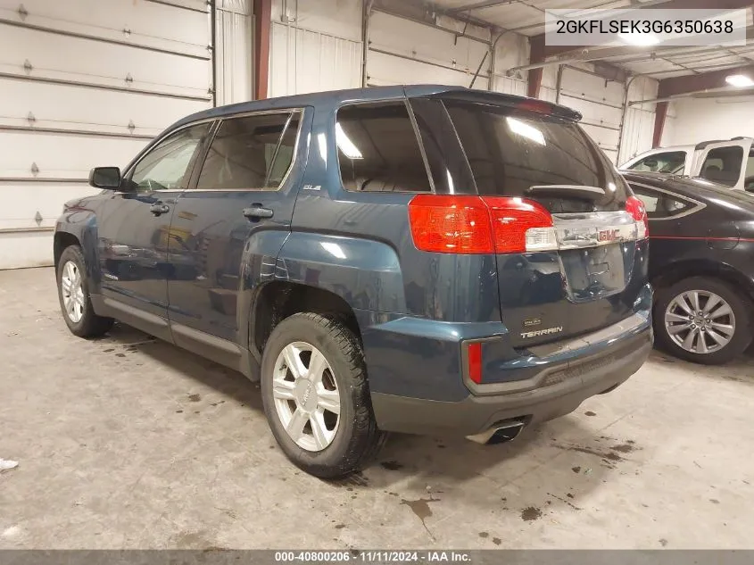 2GKFLSEK3G6350638 2016 GMC Terrain Sle-1