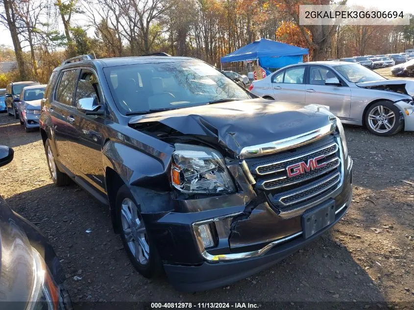 2GKALPEK3G6306694 2016 GMC Terrain Slt