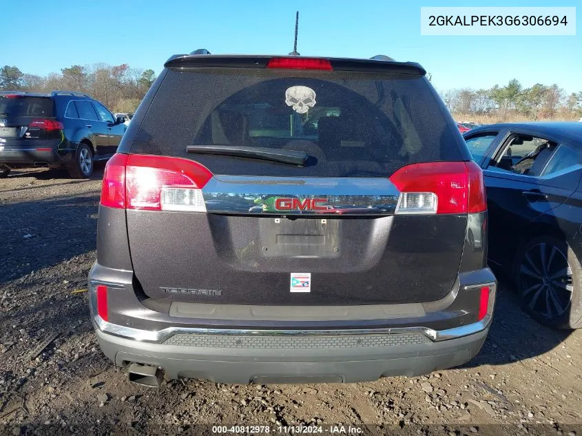 2GKALPEK3G6306694 2016 GMC Terrain Slt