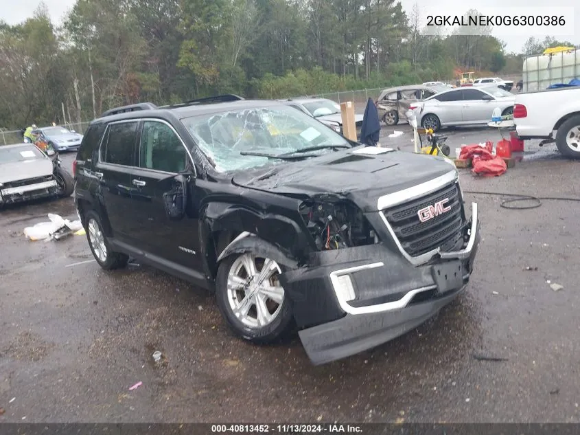 2GKALNEK0G6300386 2016 GMC Terrain Sle-2