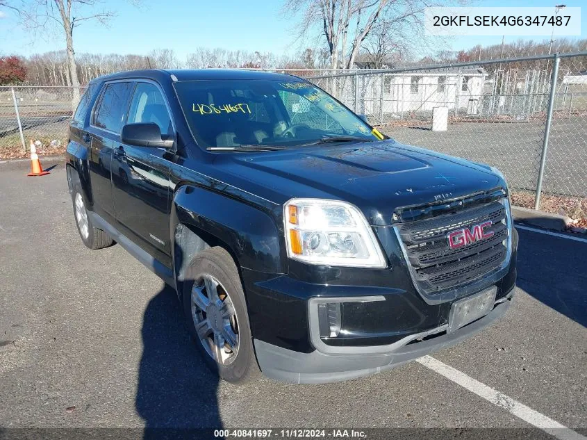 2GKFLSEK4G6347487 2016 GMC Terrain Sle-1