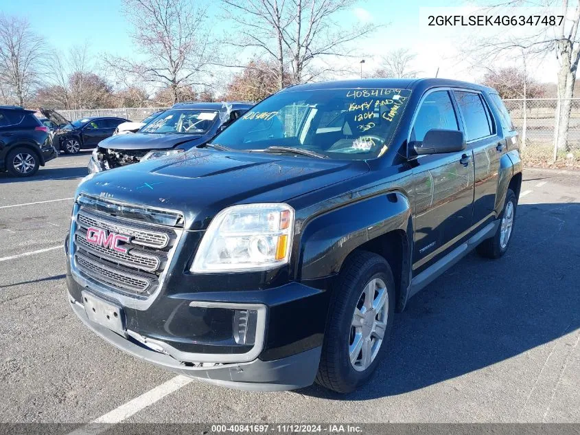 2GKFLSEK4G6347487 2016 GMC Terrain Sle-1