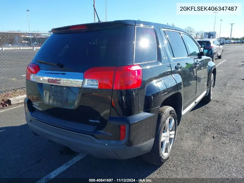 2GKFLSEK4G6347487 2016 GMC Terrain Sle-1