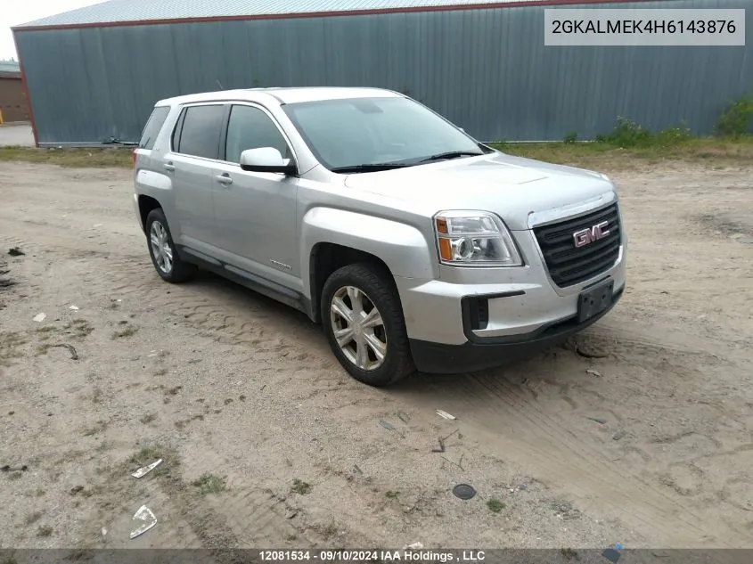 2GKALMEK4H6143876 2017 GMC Terrain