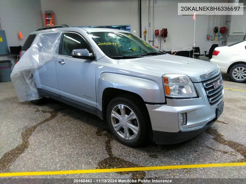 2017 GMC Terrain Sle VIN: 2GKALNEK8H6336697 Lot: 20168443