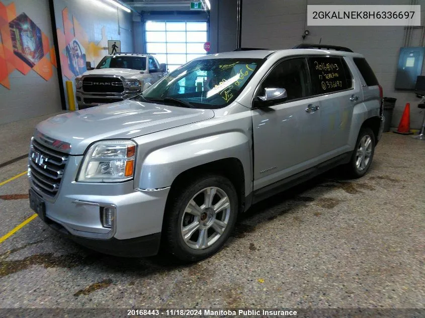 2017 GMC Terrain Sle VIN: 2GKALNEK8H6336697 Lot: 20168443