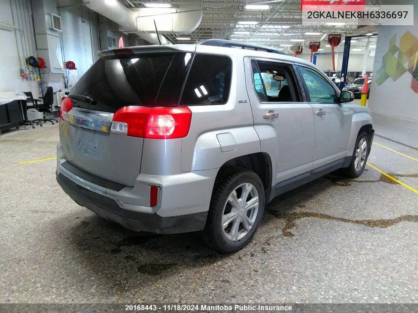 2017 GMC Terrain Sle VIN: 2GKALNEK8H6336697 Lot: 20168443