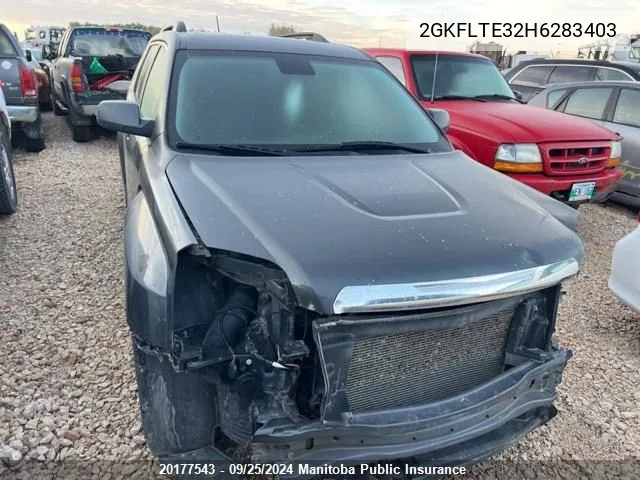 2GKFLTE32H6283403 2017 GMC Terrain Sle V6