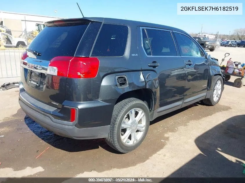 2GKFLSEK7H6182519 2017 GMC Terrain Sle-1