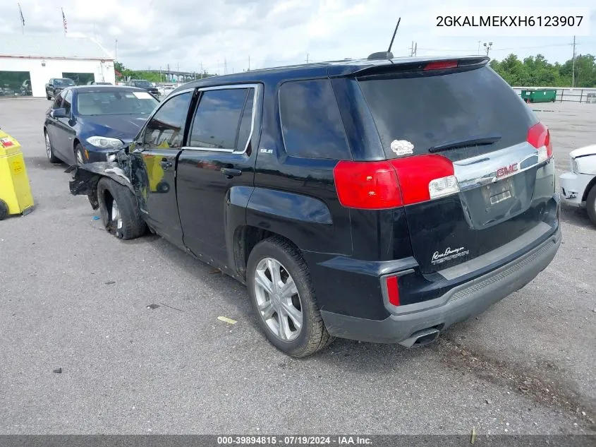 2GKALMEKXH6123907 2017 GMC Terrain Sle-1