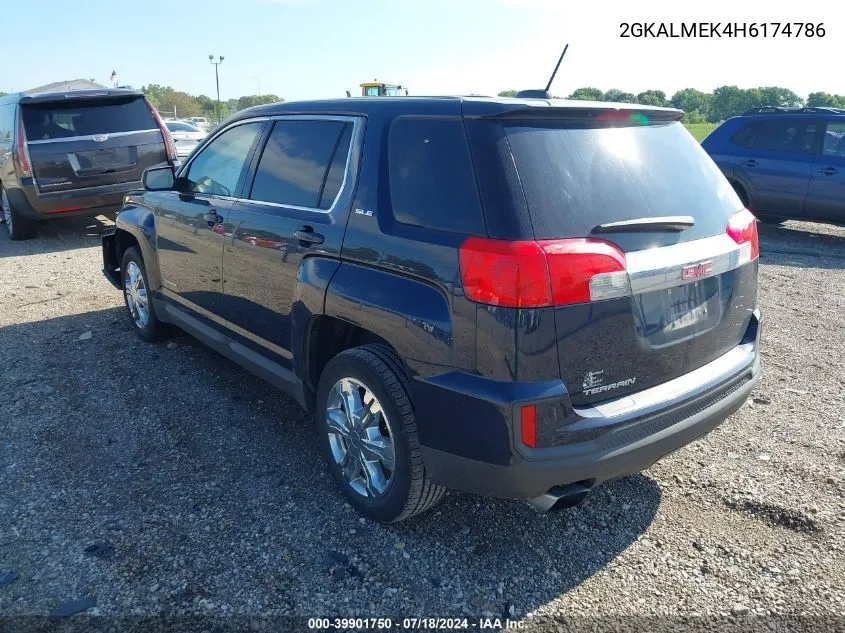 2GKALMEK4H6174786 2017 GMC Terrain Sle-1