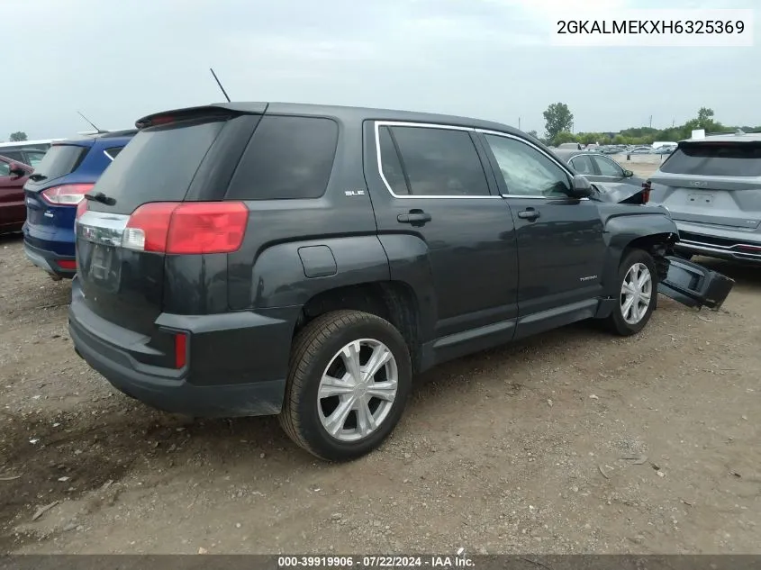 2GKALMEKXH6325369 2017 GMC Terrain Sle-1