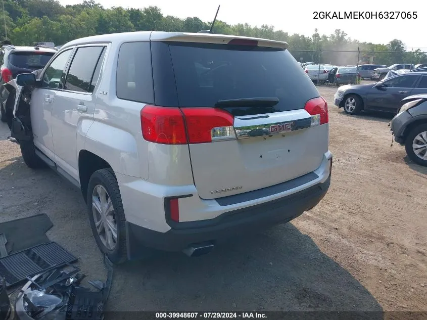 2GKALMEK0H6327065 2017 GMC Terrain Sle-1