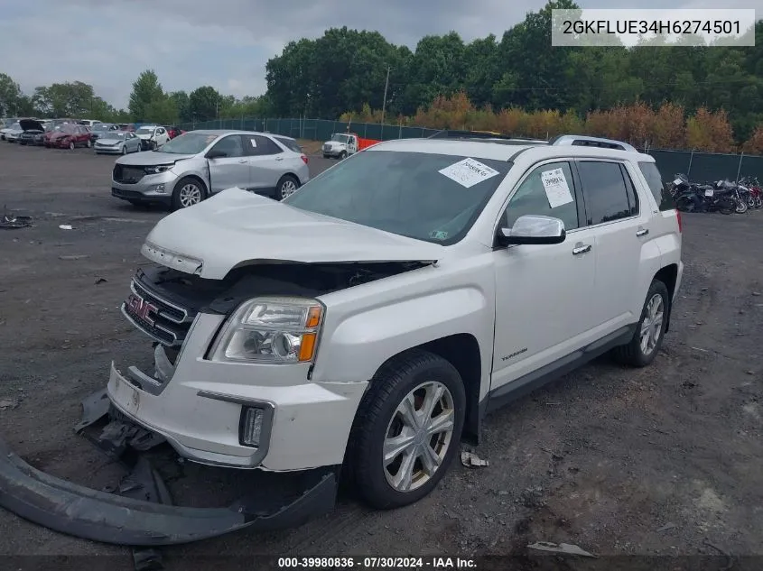 2GKFLUE34H6274501 2017 GMC Terrain Slt