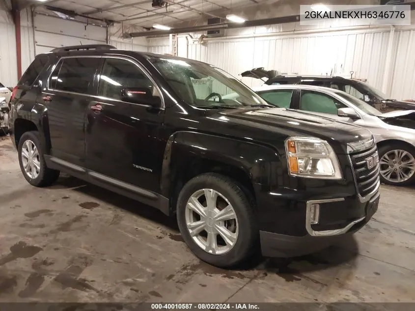 2017 GMC Terrain Sle-2 VIN: 2GKALNEKXH6346776 Lot: 40010587