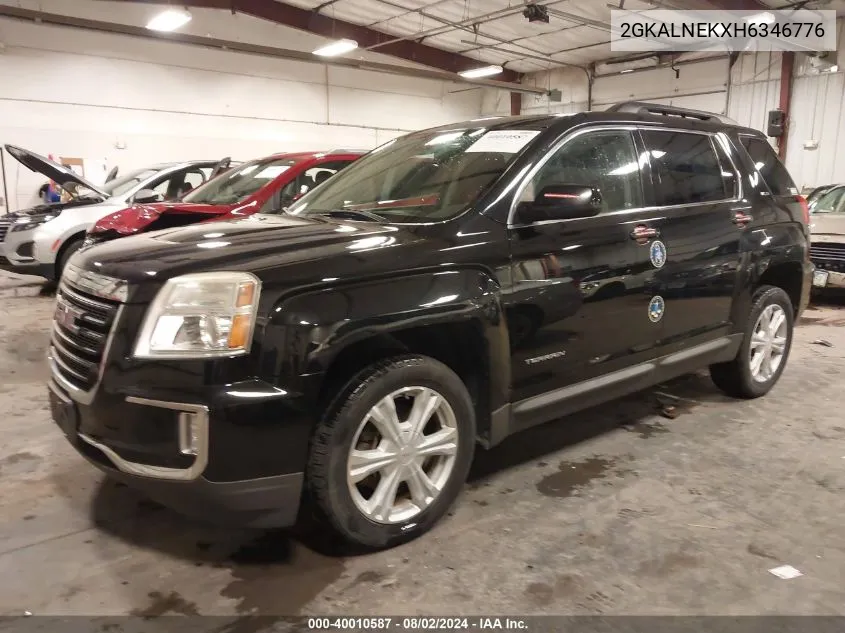 2017 GMC Terrain Sle-2 VIN: 2GKALNEKXH6346776 Lot: 40010587